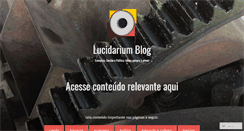 Desktop Screenshot of lucidarium.com.br